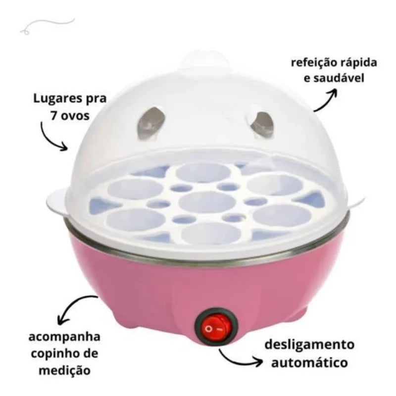 Cozinheiro a vapor elétrico para 7 ovos Utensílios  Kitchen-110V